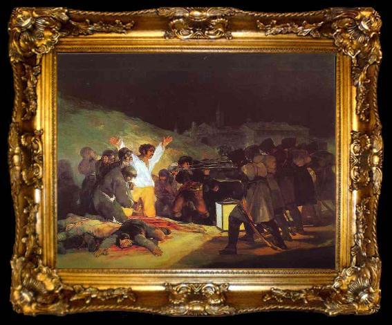 framed  Francisco Jose de Goya The Third of May, ta009-2